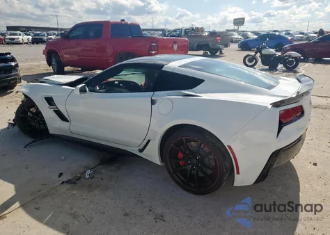2019 Chevrolet Corvette Grand Sport 3Lt z USA, uszkodzony, nr VIN 1G1Y12D7XK5104397